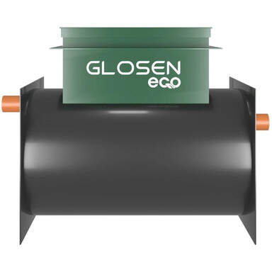 Септик накопительный Родлекс S3000 с горловиной и крышкой